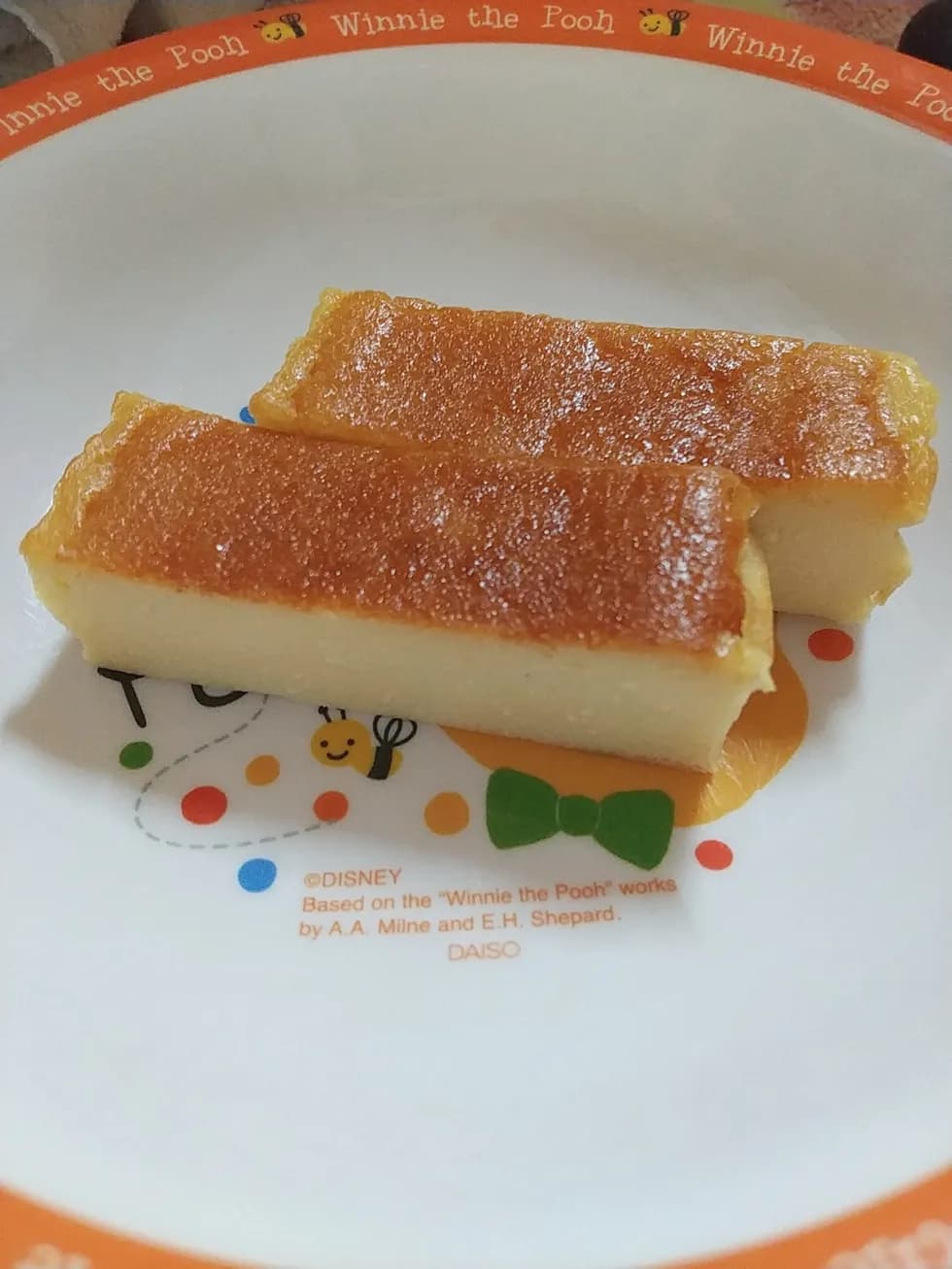 乳砂糖無し!木綿豆腐でベイクドチーズケーキ風はちみつレモンしっとりケーキ