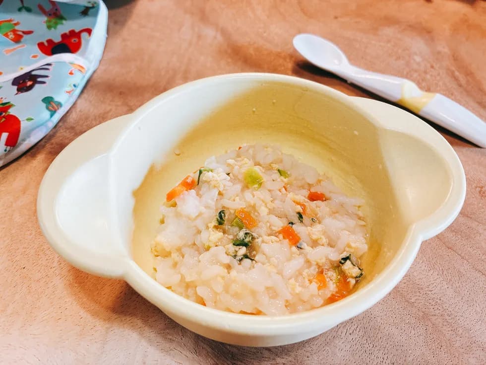 取り分けできる!レンジで納豆炒飯