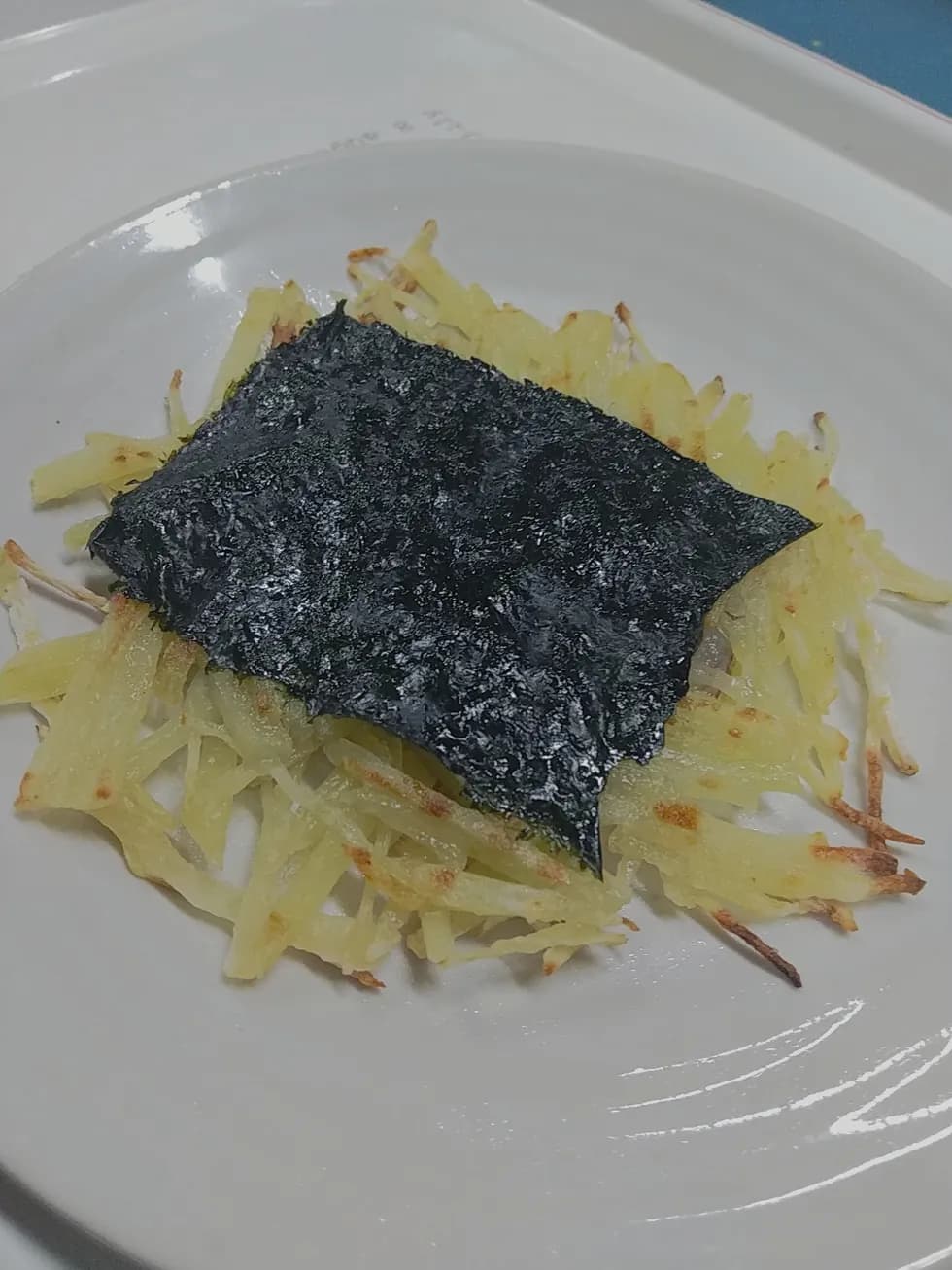 チーズ無し!和風のりポテガレット