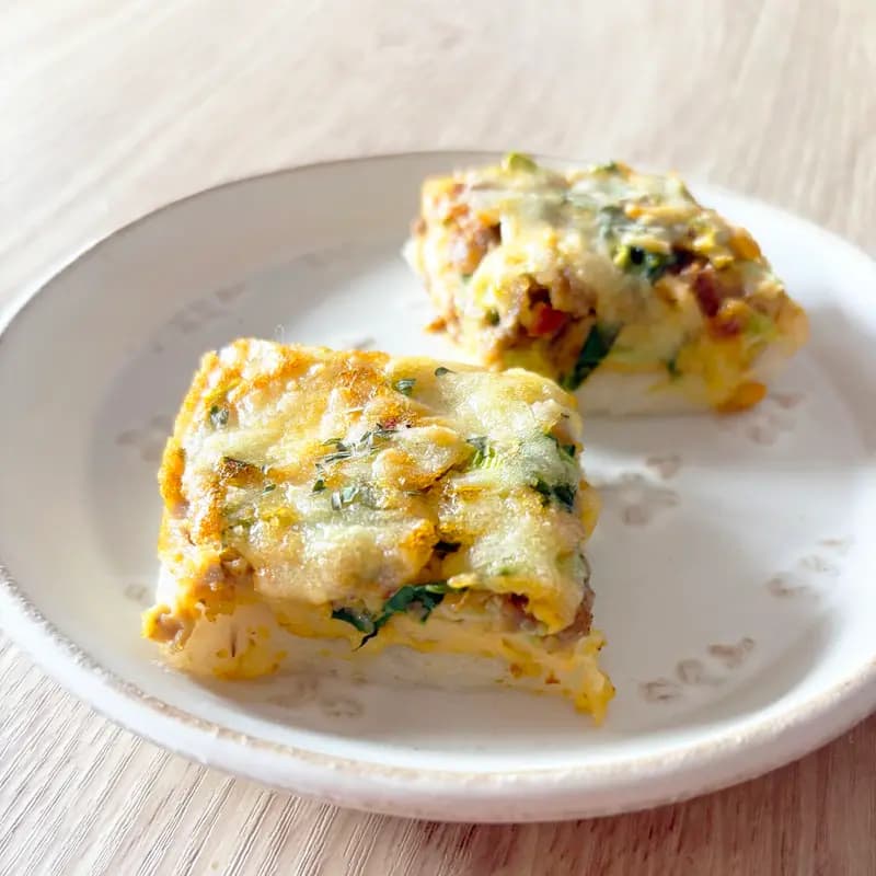 もちもちごはんキッシュ