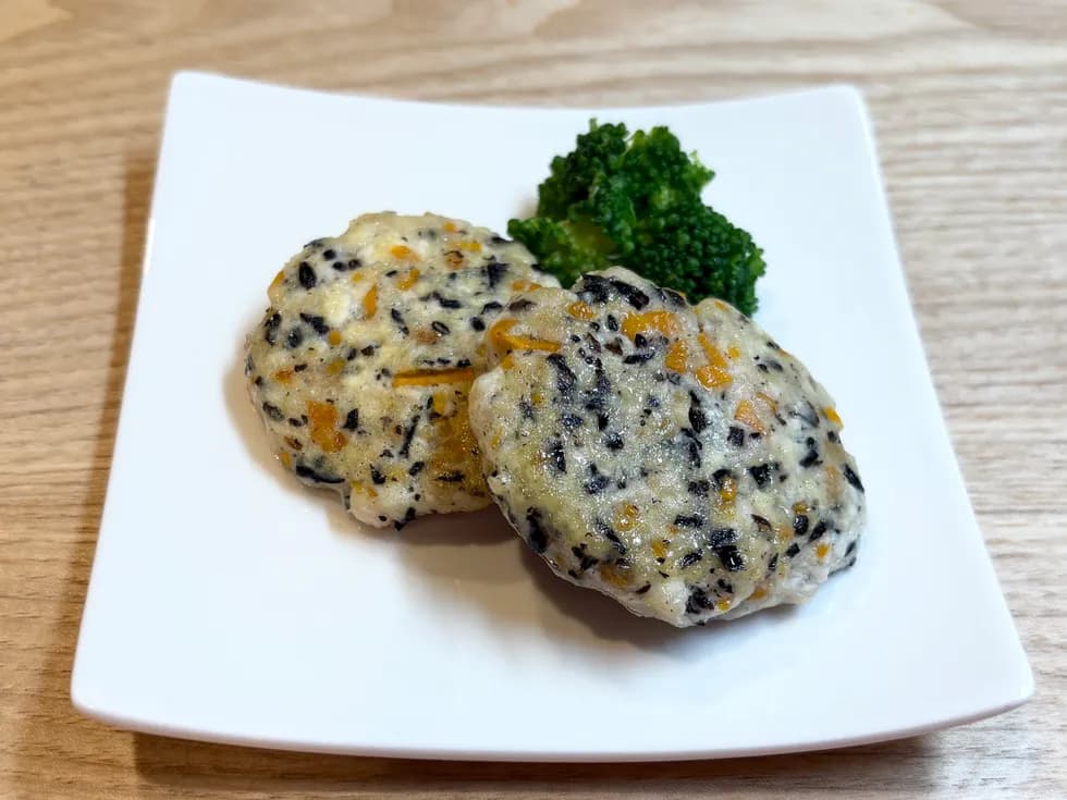 豆腐とひじきのふんわりおやき