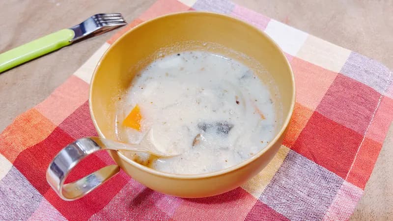 豆乳ごまスープ