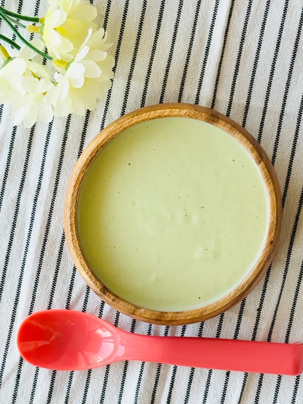 アボカドと豆腐のポタージュ