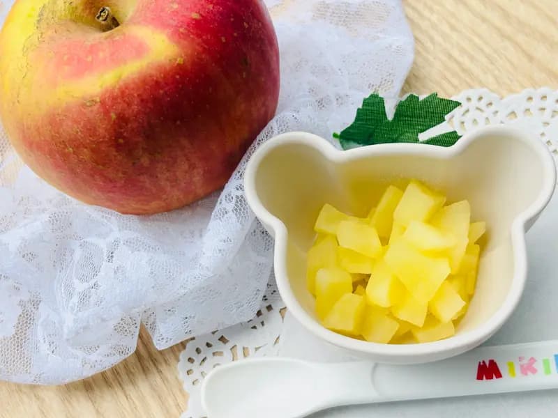 【離乳食 完了期】🍎りんご🍎(12~18ヶ月)