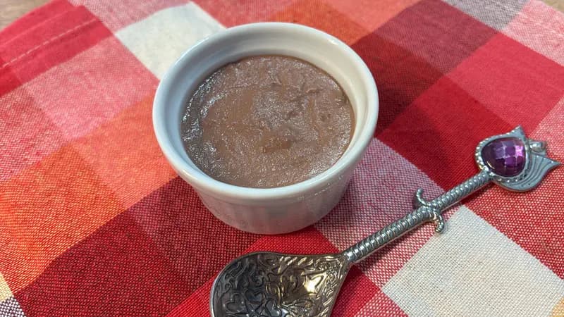 米粉のもちとろココアプリン