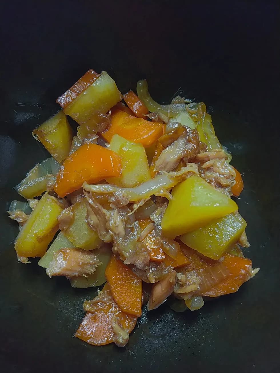 めんつゆ楽チン☆ツナじゃが