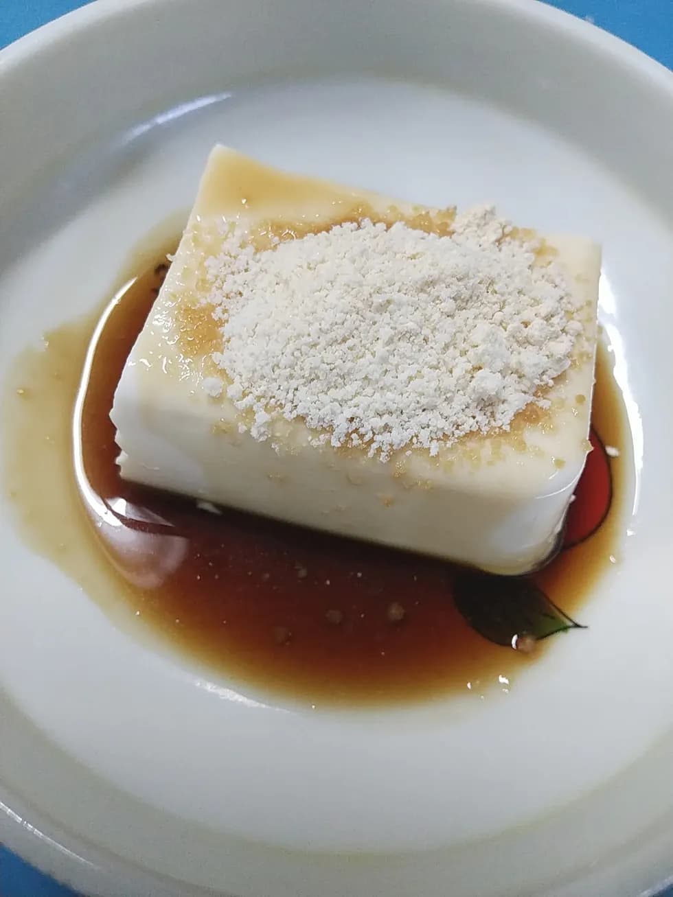 絹ごし豆腐の黒蜜きなこスイーツ