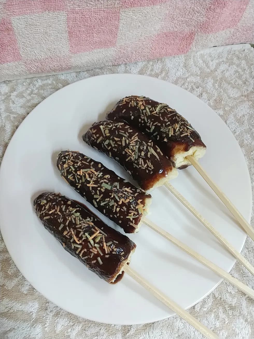 ぜんぶ手作り♡乳製品無しチョコバナナ