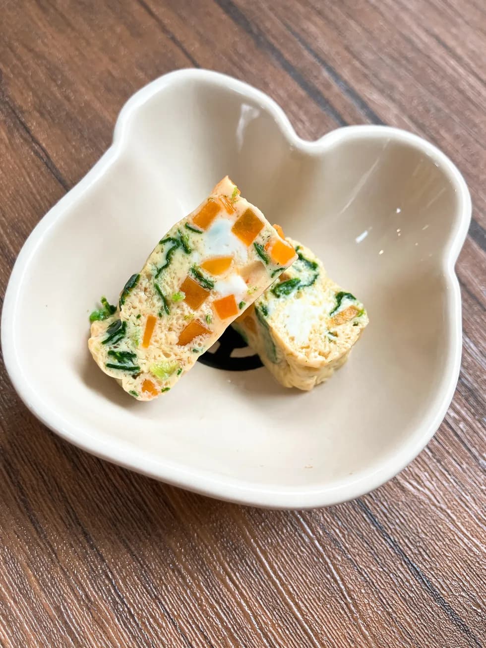 手づかみ卵焼き