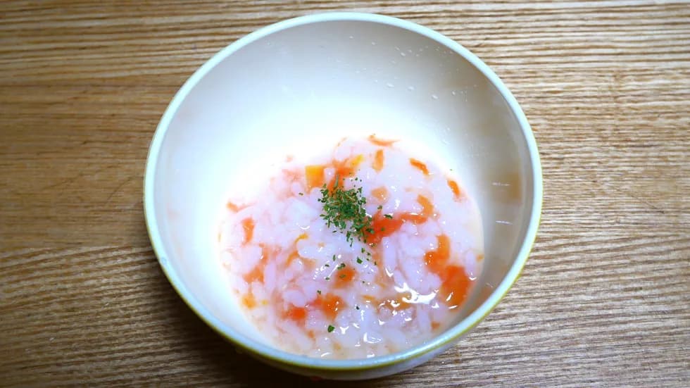 優しい酸味のトマト7倍粥