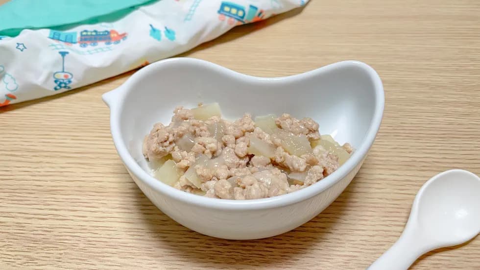 \とろとろでほっこり♪/ 大根と豚ひき肉のやさしいあんかけ