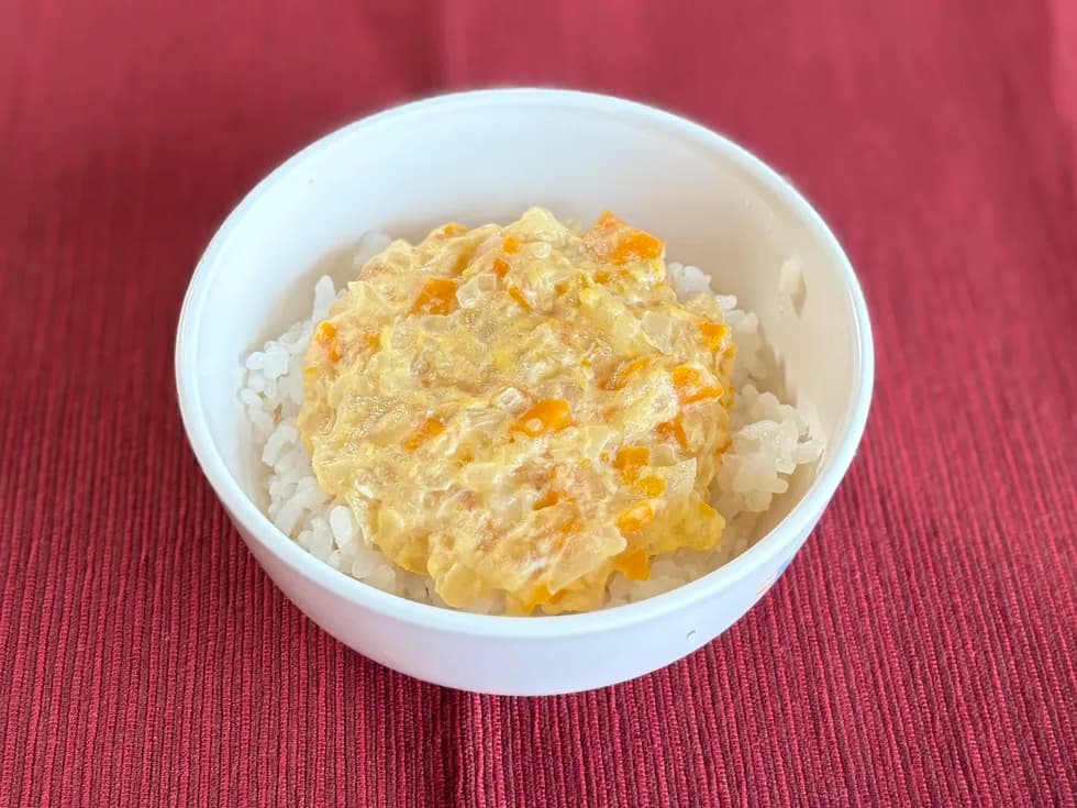 ふわふわ卵のあんかけ丼