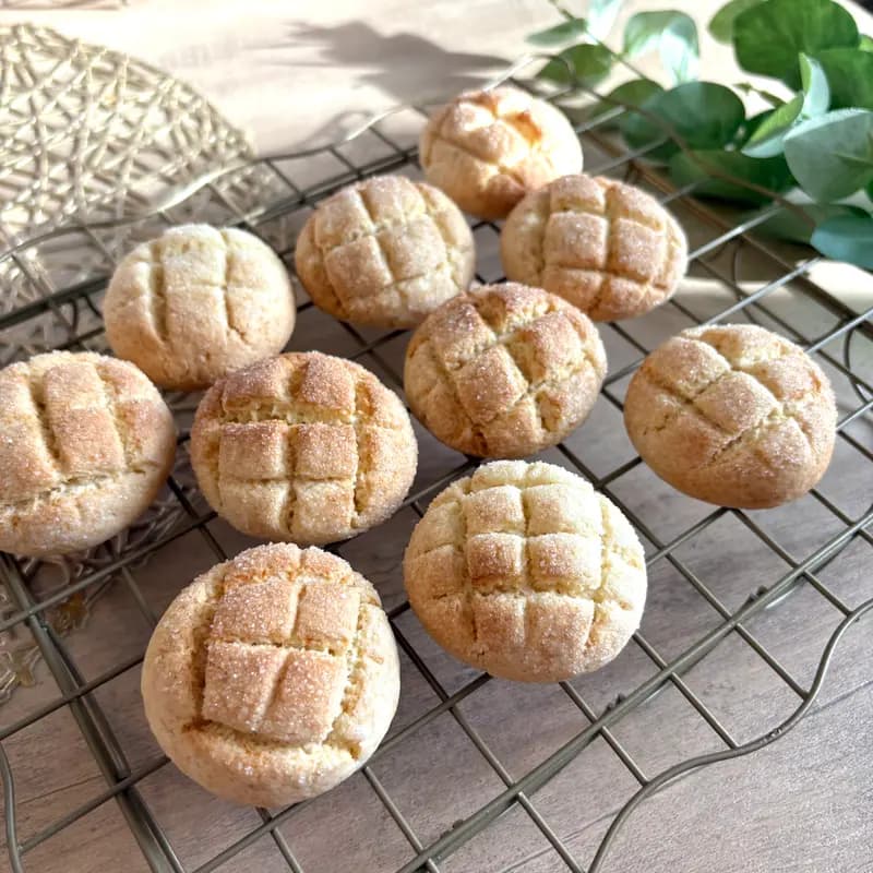 メロンパン風スコーン