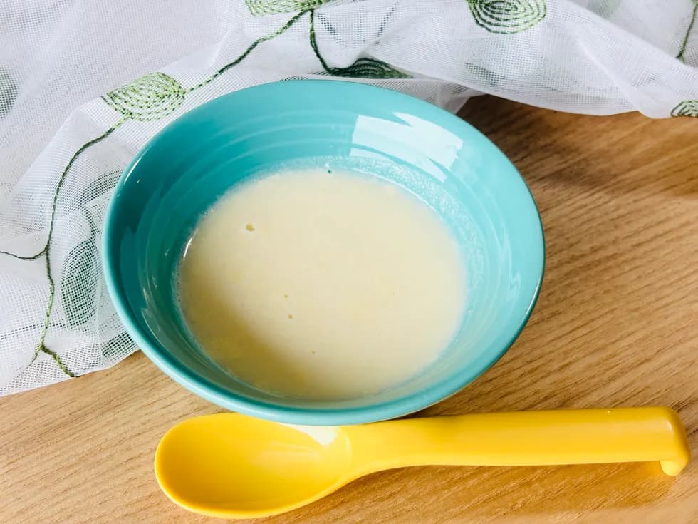 豆乳とコーンのポタージュ